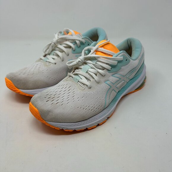 Asics Wmns GT 1000 11 'White Clear Blue' Running Shoes Size 9.5 - Picture 6 of 10